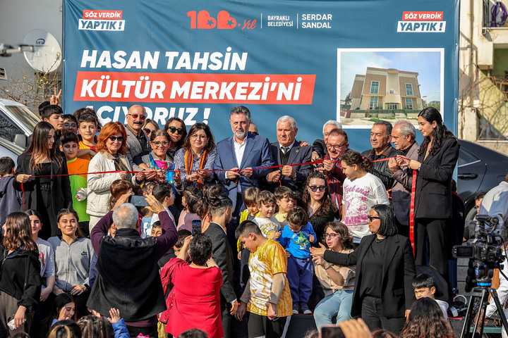 Hasan Tahsin Kültür Merkezi görkemli törenle açıldı